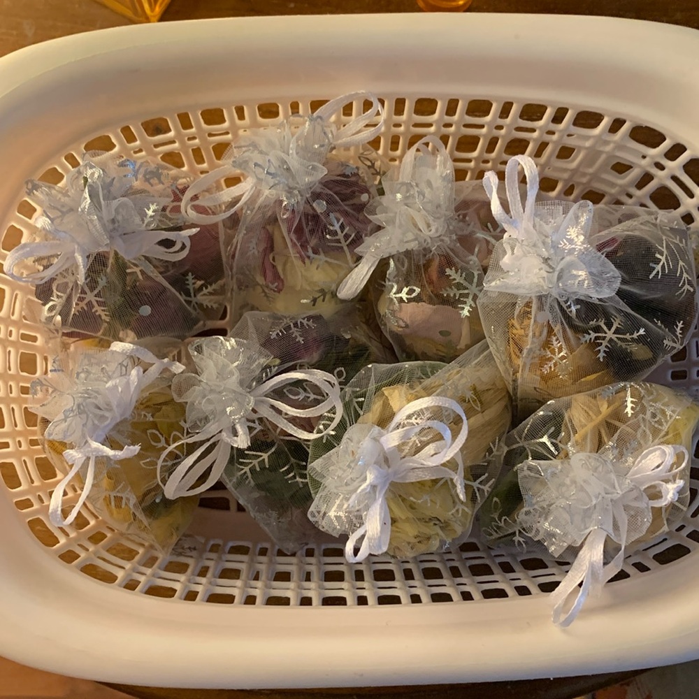 Dry flowers potpourri.